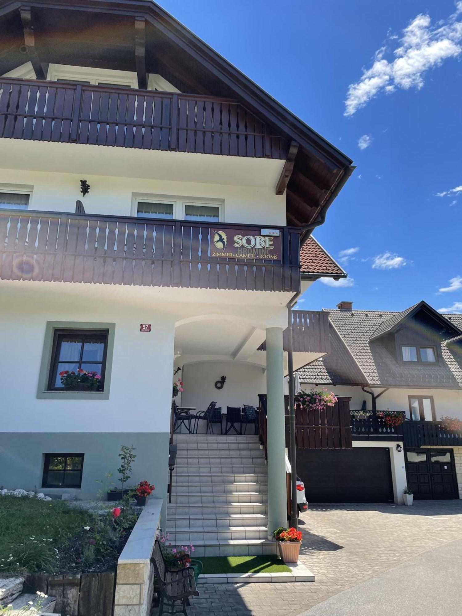 Rooms Hrominc Блед Экстерьер фото